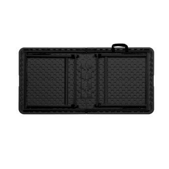 Klapptisch 120 cm schwarz 8