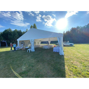 Großpavillon weiß (200 m2) 5