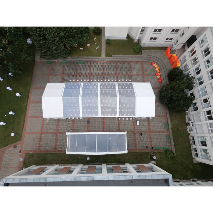 Großpavillon transparent  (200 m2) 3