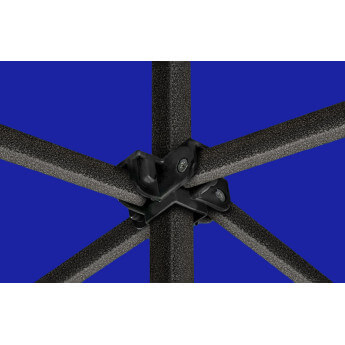 Faltpavillon 2x2 Blau Zeltpro EKOSTRONG 12