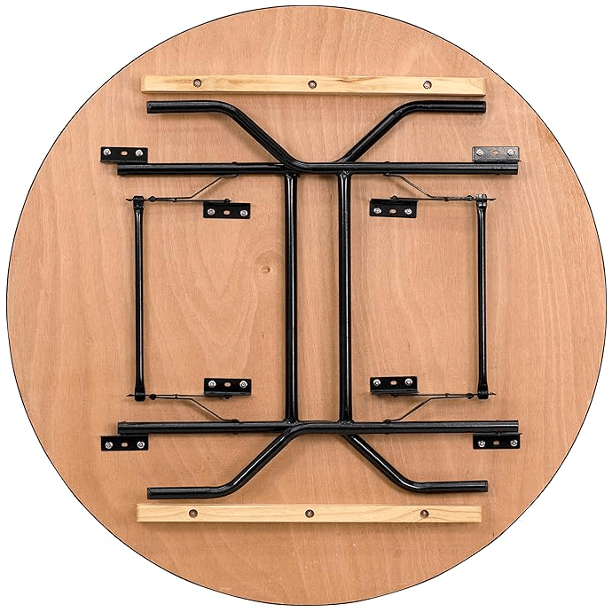 Holzrundtisch D120 4