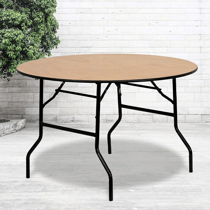 Holzrundtisch D120 7