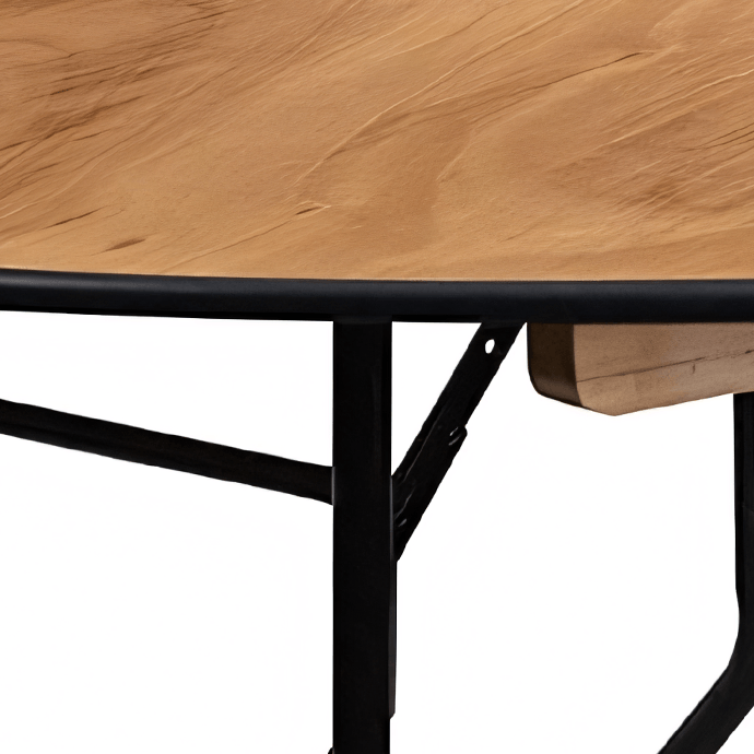 Holzrundtisch D120 5