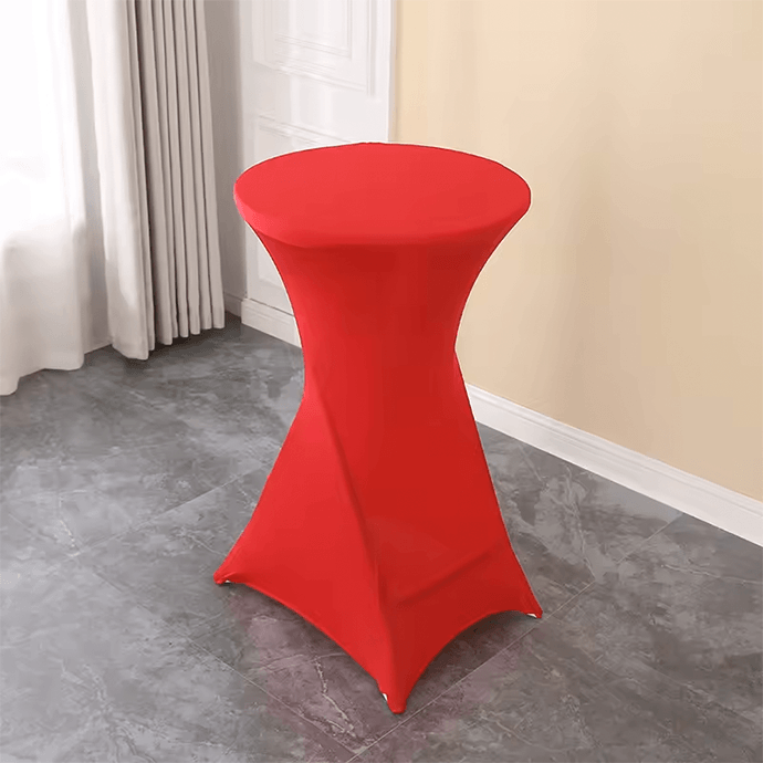 Hussen für Stehtische, Restly Rot 110x80 2
