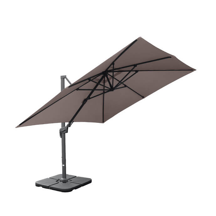 Sonnenschirm (inklusive Schutzhülle) Maestro Taupe 15