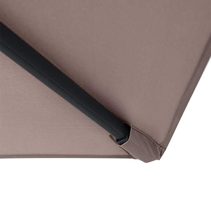 Sonnenschirm (inklusive Schutzhülle) Lounge Taupe 14