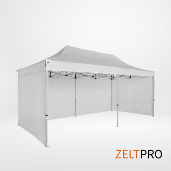 Faltpavillon 4x8 Weiß Zeltpro TITAN 4
