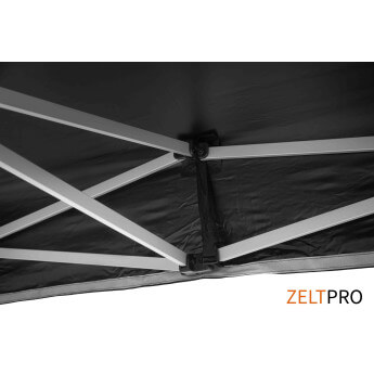Faltpavillon 4x8 Schwarz Zeltpro TITAN 8