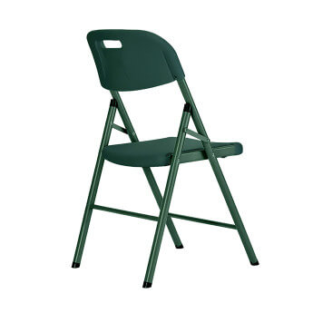 Klappstuhl Premium aus Kunststoff, grün 2