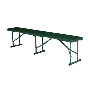 Klappbank 180 cm grün 1