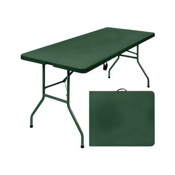 Klapptisch 180 cm. grün 1