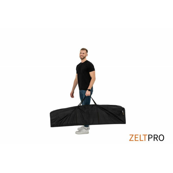 Faltpavillon 4x8 Schwarz Zeltpro TITAN 19