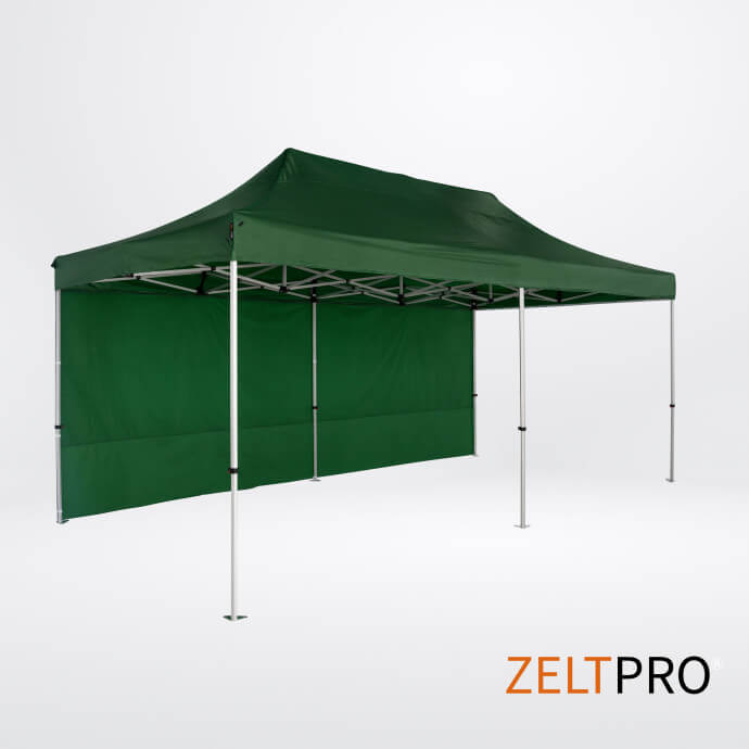 Faltpavillon 4x8 Grün Zeltpro TITAN 3