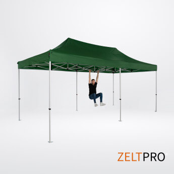 Faltpavillon 4x8 Grün Zeltpro TITAN 6