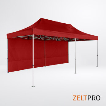 Faltpavillon 4x8 Rot Zeltpro TITAN 3