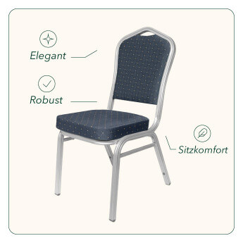 Bankettstuhl Economy Lydia 7