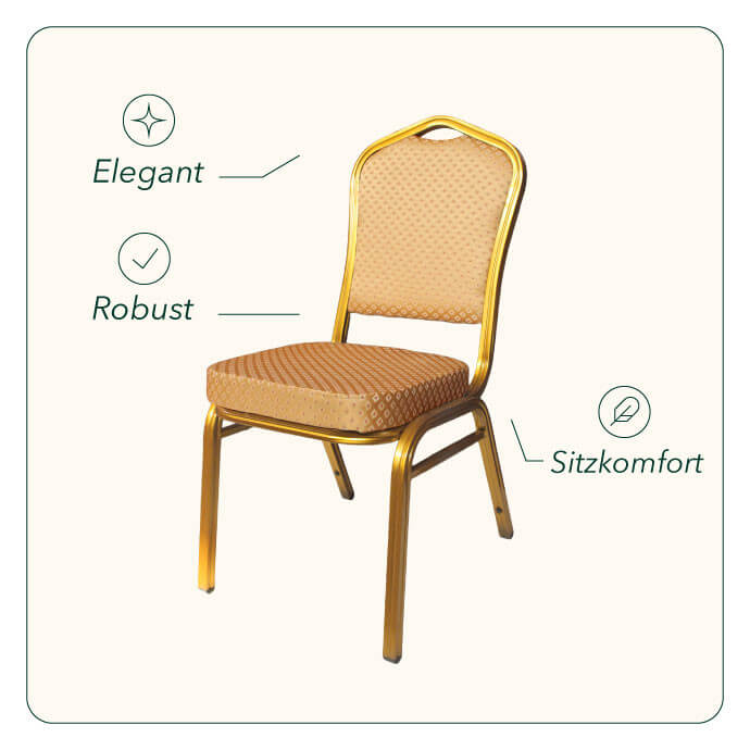 Bankettstuhl Economy Ivo 6