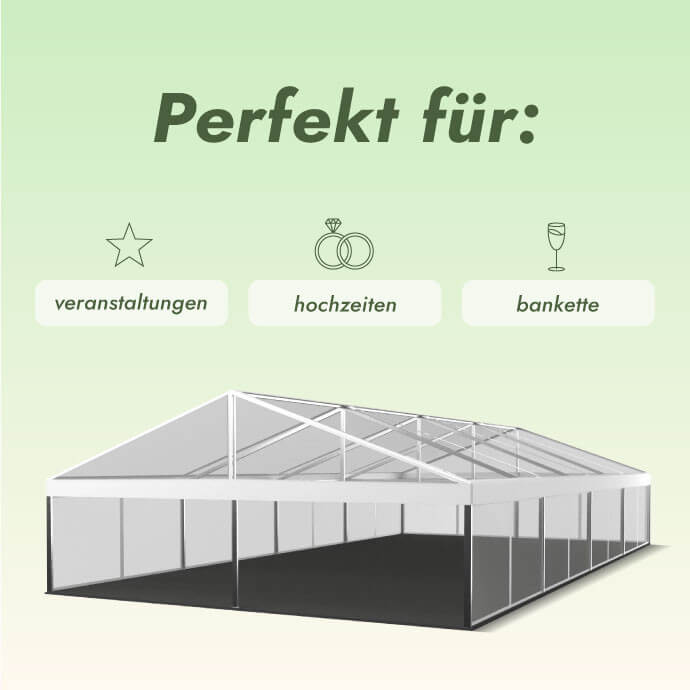 Großpavillon transparent  (200 m2) 7