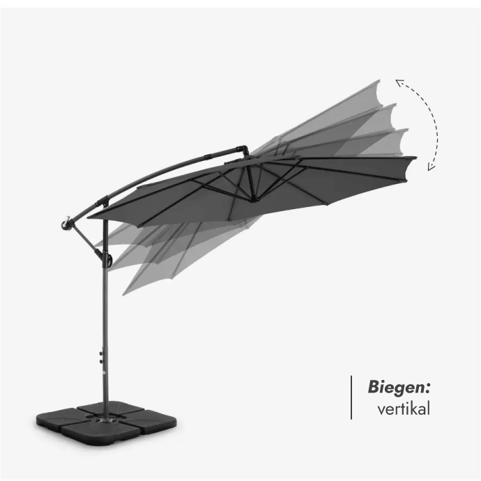 Sonnenschirm Select Anthrazit 2