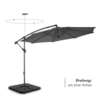 Sonnenschirm Select Anthrazit 3