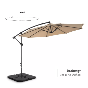 Sonnenschirm Select Taupe 3