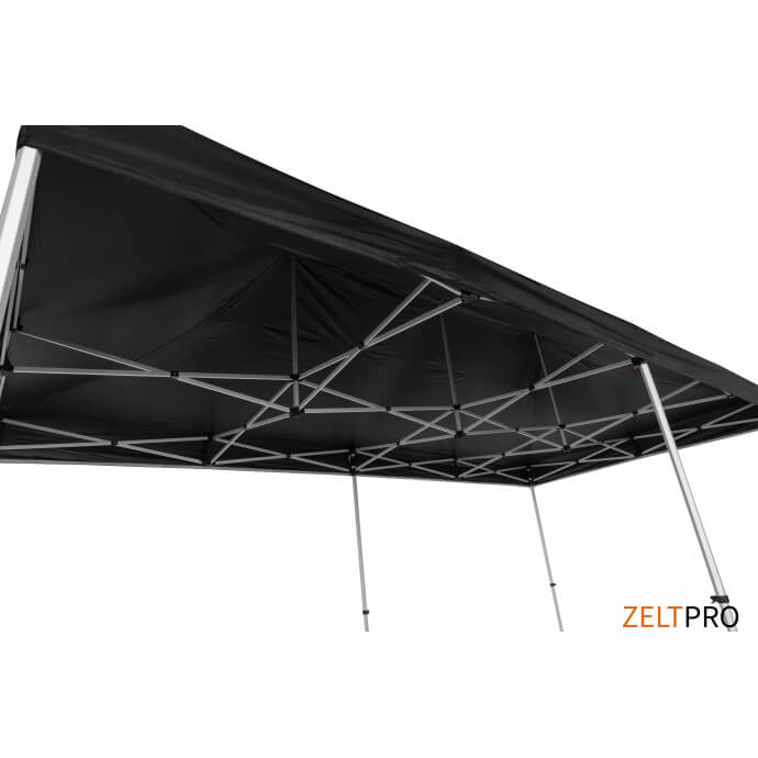 Faltpavillon 3x6 Schwarz Zeltpro TITAN 8