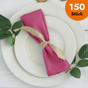 Stoffserviette Rosa 40 × 40...