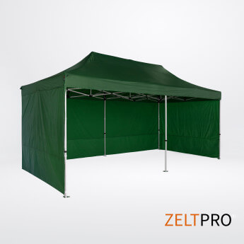 Faltpavillon 3x6 Grün Zeltpro TITAN 5