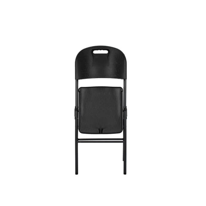 Klappstuhl Premium aus Kunststoff, schwarz (4 Stück) 3