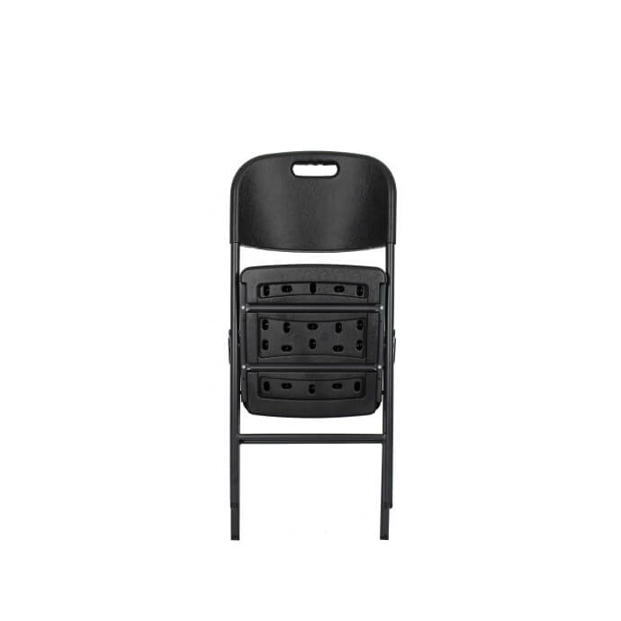Klappstuhl Premium aus Kunststoff, schwarz (12 Stück) 4