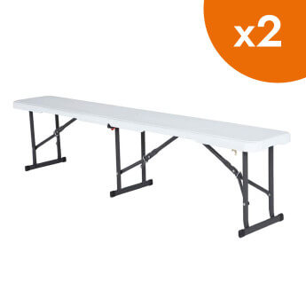 Klappbank 180 cm (2 Stück)