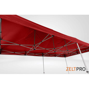 Faltpavillon 3x6 Rot Zeltpro TITAN 6