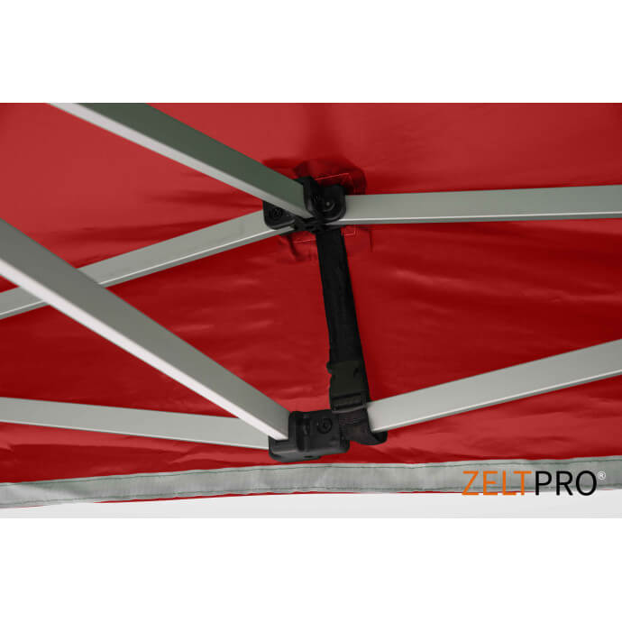 Faltpavillon 3x6 Rot Zeltpro TITAN 11