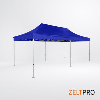 Faltpavillon 3x6 Blau Zeltpro TITAN 2
