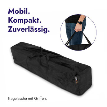 Faltpavillon 2x2 Blau Zeltpro PROFRAME 27