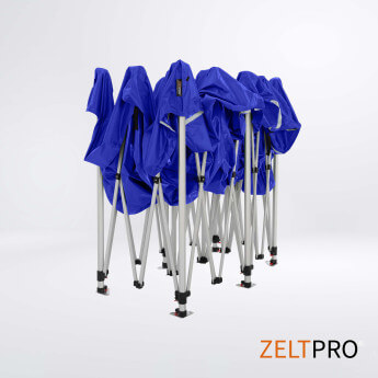 Faltpavillon 3x6 Blau Zeltpro TITAN 6