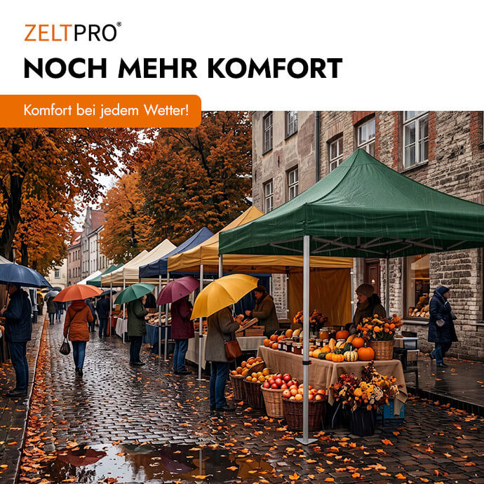 Faltpavillon 3x2 Grün Zeltpro PROFRAME 18