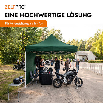 Faltpavillon 3x6 Grün Zeltpro PROFRAME 15