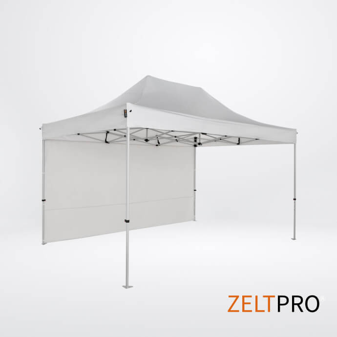 Faltpavillon 3x4,5 Weiß Zeltpro TITAN 3