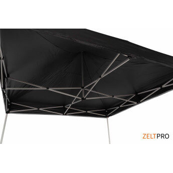 Faltpavillon 3x4,5 Schwarz Zeltpro TITAN 13
