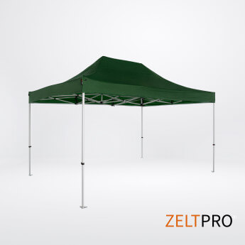 Faltpavillon 3x4,5 Grün Zeltpro TITAN 2