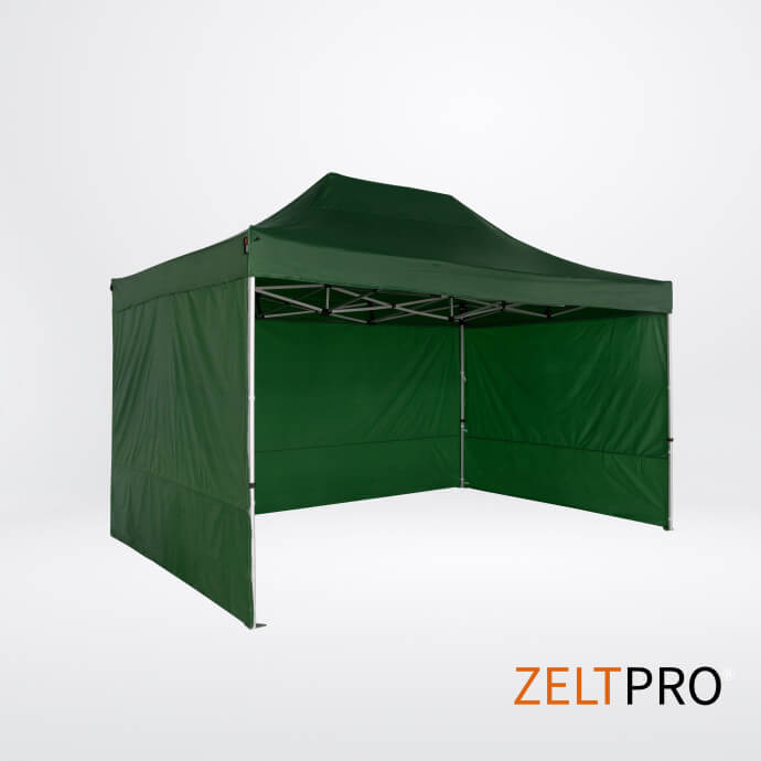 Faltpavillon 3x4,5 Grün Zeltpro TITAN 4