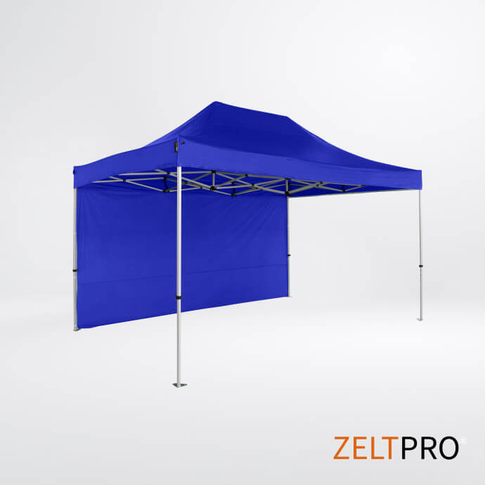 Faltpavillon 3x4,5 Blau Zeltpro TITAN 3