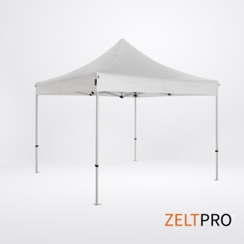 Faltpavillon 3x3 Weiß Zeltpro TITAN 2