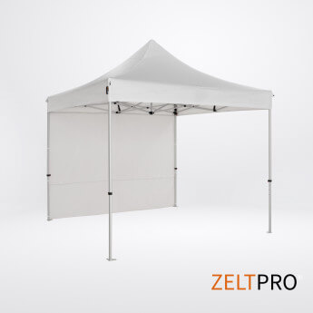 Faltpavillon 3x3 Weiß Zeltpro TITAN 4
