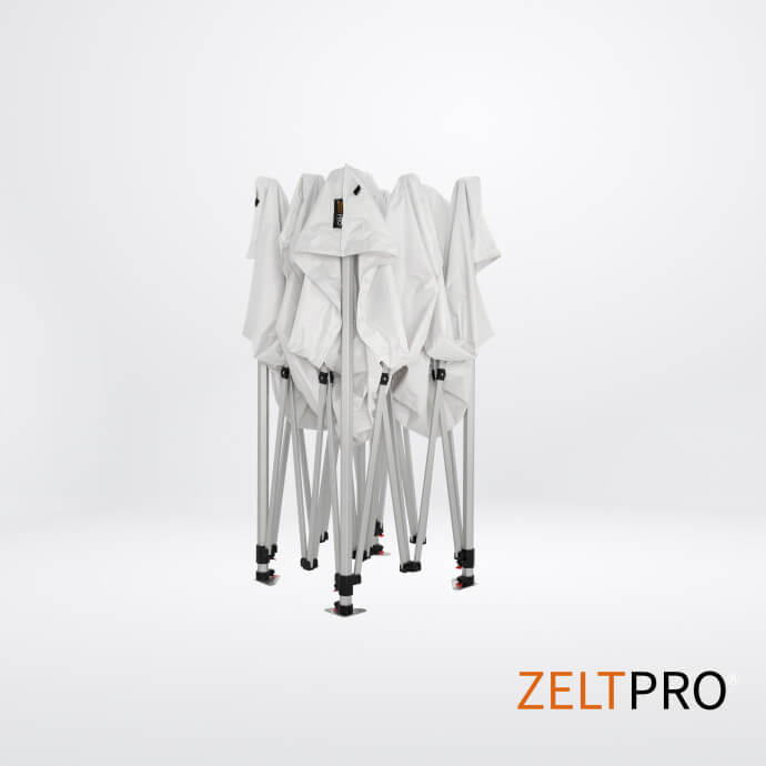 Faltpavillon 3x3 Weiß Zeltpro TITAN 5
