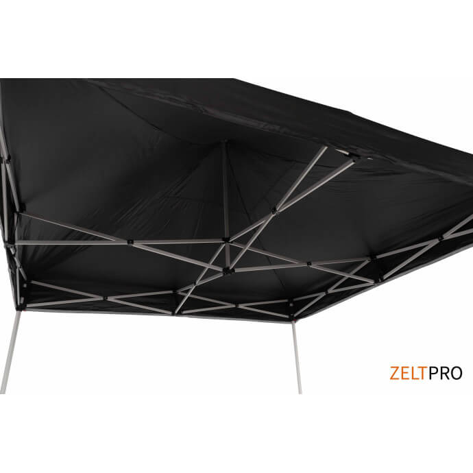 Faltpavillon 3x3 Schwarz Zeltpro TITAN 7