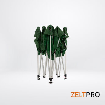 Faltpavillon 3x3 Grün Zeltpro TITAN 5
