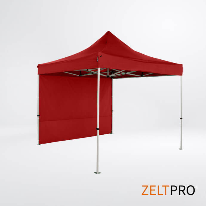 Faltpavillon 3x3 Rot Zeltpro TITAN 2