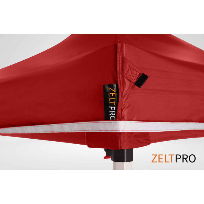 Faltpavillon 3x3 Rot Zeltpro TITAN 7